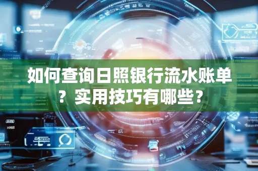 如何查询日照银行流水账单？实用技巧有哪些？